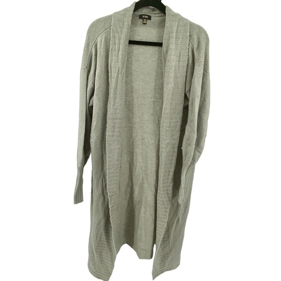 REVOLVE Sweaters - AFRM Revolve Women Long Longline Cardigan Sweater Grey XS S Soft Below the knee